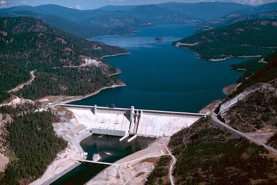 Libby Dam & Lake Koocanusa